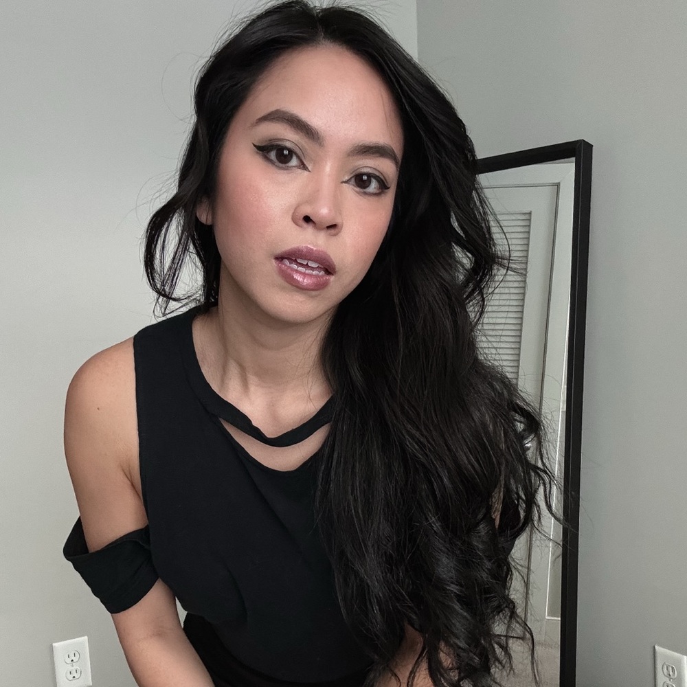 LNA Black Women's Top with Cut Outs
